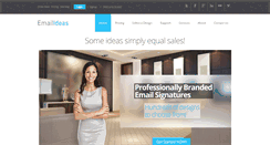 Desktop Screenshot of emailideas.com
